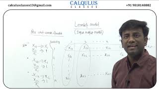 Leontief model For Ecoh Bcomh MBA  Input Output Model Learn Linear Algebra Calculus Classes [upl. by Aener721]