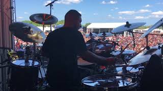 Trivium  “Betrayer”  Fort Rock  Sunrise FL Alex Bent Drum Cam [upl. by Leach]