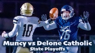 Muncy defeats Delone Catholic [upl. by Hada]