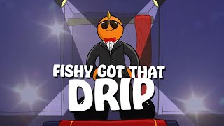 Tiko  Fishy Got Drip Official Lyric Video [upl. by Kinsman570]