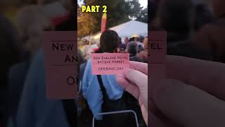 Brimfield Flea Market September – Opening Field part 2 ebay [upl. by Calia]