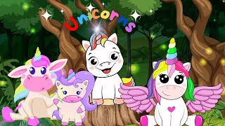 Uma the Unicorns Unbelievable Adventure Letter U Educational Videos for Kids with Skippy [upl. by Nedia7]