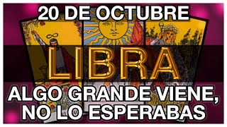 LIBRA HORÓSCOPO DE HOY 🤑🤩😍 20 DE OCTUBRE 2024  LIBRA HOY ♎ LIBRA TAROT [upl. by Elah]