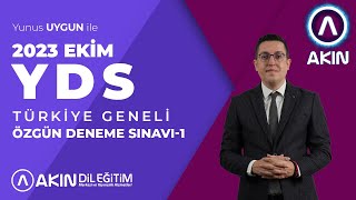 2023 EKİM TÜRKİYE GENELİ YDS DENEME SINAVI 1 ANALİZİ [upl. by Leigha100]