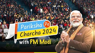 Pariksha Pe Charcha 2024 LIVE  PM Modi interacts with students teachers amp parents on exams [upl. by Ibson313]