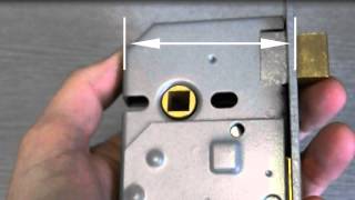 Mortice Lock Measurement Guide Video [upl. by Artima]