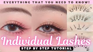 BEST Lashes for YOUR Eyes  INDIVIDUAL LASHES Step by Step Tutorial  Easy amp Beginners Friendly [upl. by Kalman276]