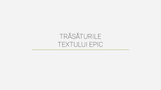 Trăsăturile textului epic Limba și literatura română pentru clasa a VIIa Manual Intuitext [upl. by Dlorah]