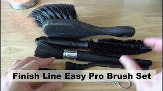 Finish Line Easy Pro Brush Set  Keep Your Bike Clean [upl. by Mendelson]