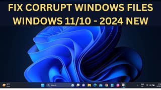 ✅2024 FIX  How to Fix Corrupt Windows 1011 System Files Without reinstalling Windows [upl. by Noraf]