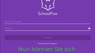 Anmeldung zum Schoolfox [upl. by Kendy]