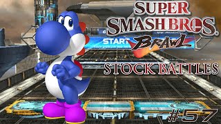 Super Smash Bros Brawl 2008  Stock Battles 57 [upl. by Ambros243]