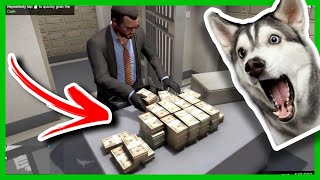 ✔️Como ATRACAR un BANCO en GTA 5 Modo Historia  Se puede Robar un Banco en GTA V Asaltar Banco [upl. by Hooper557]