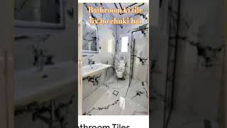 Bathroom ki tiles fitting ho chuki haitileshopedmrushamme7322 mastar [upl. by Kenelm]