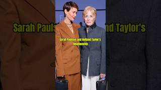 Actresses Sarah Paulson and Holland Taylor relationship shortvideo actor hollywood [upl. by Heda]