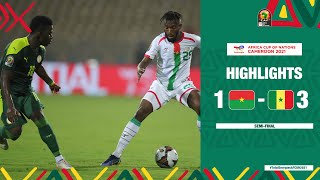 Burkina Faso 🆚 Senegal Highlights  TotalEnergiesAFCON2021 Semi Final [upl. by Lramaj454]