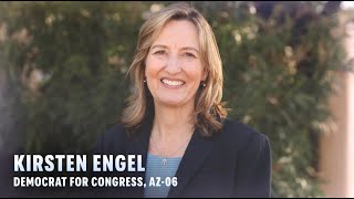 Keep American Families Together Vote Kirsten Engel for AZ Congressional District 6 [upl. by Bonita672]