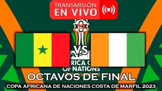 SENEGAL 🇸🇳 VS 🇨🇮 COSTA DE MARFIL EN VIVO  COPA AFRICANA DE NACIONES 2023  FÚTBOL MAGNO [upl. by Teague563]