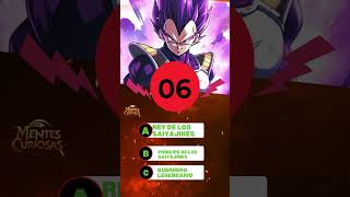 CUANTO SABES DE DRAGON BALL 😊😉  juegodetrivia quiz triviadiaria anatomía vidatrivia [upl. by Ontine]