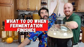 What Do You Do When Fermentation Finishes [upl. by Eiuqcaj]