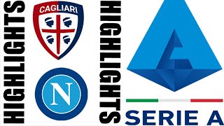 Cagliari vs Napoli 04 Highlights  Serie A 202425 [upl. by Abbate214]