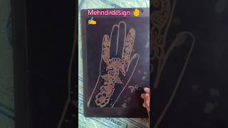 Flower wali mehandi design 🤚✍️Mehandic7c design short video [upl. by Tonie882]