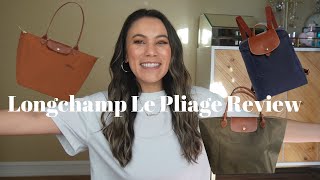 Longchamp Le Pliage review  Longchamp tote Longchamp backpack [upl. by Morel]