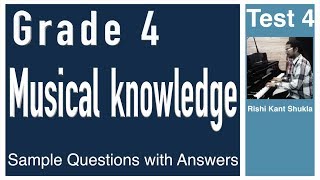 Grade 4 Musical Knowledge Questions with Answers  Test 4 [upl. by Neyut622]