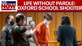 Breaking Ethan Crumbley eligible for life without parole judge rules  LiveNOW from FOX [upl. by Sukramaj]