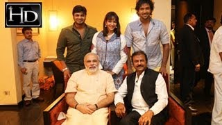 Mohan Babu Family with Narendra Modi  Unseen Photos Collection [upl. by Chapnick]