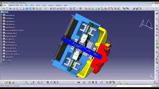 Catia V5 TutorialExploded and Section View of an Assembly [upl. by Nottage]