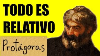 FILOSOFÍA  RELATIVISMO PROTÁGORAS [upl. by Cired339]