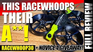 FASTEST CINEWHOOP  Hglrc Racewhoop30 Racing Drone  Flights Review amp GIVEAWAY 🏆 [upl. by Oeak]