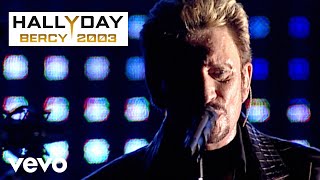 Johnny Hallyday  Le coeur en deux Clip Officiel Bercy 2003 [upl. by Sumner]