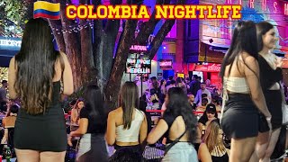 🇨🇴 THE FAMOUS NIGHTLIFE IN MEDELLIN COLOMBIA 2024 [upl. by Nnylsor492]