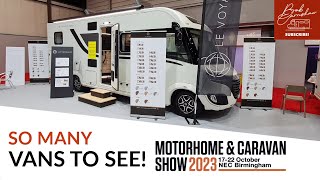 Motorhome amp Caravan Show 2023 Pt5  Some Luxury Motorhomes Here [upl. by Dowdell]