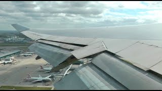 Boeing 747400 Onboard Takeoff from London Heathrow Airport [upl. by Pillyhp636]