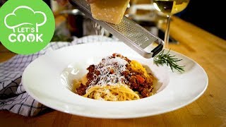 Spaghetti Bolognese selber machen 🇮🇹 Italienisches Original Rezept [upl. by Ynohtnaed]