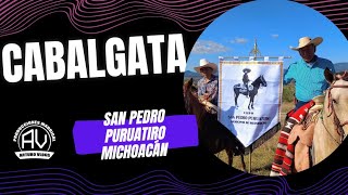 cabalgata 2️⃣3️⃣ de octubre2️⃣0️⃣2️⃣4️⃣📆san Pedro puruatiro Michoacán [upl. by Rhiamon]