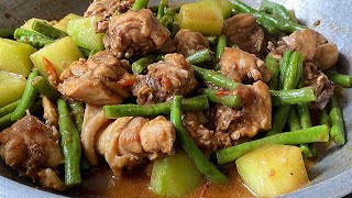 BUDGET ULAM RECIPE Grabe ang Sarap at Masustansya pa ang ganitong budget ulam Ginisang Sitaw [upl. by Iveel667]