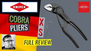 🇩🇪 Knipex Cobra XS Water Pump Pliers  A Super Useful Carry  UNBOXING  87 00 100 Review  EDC [upl. by Gemma]