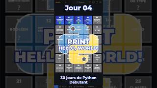 La fonction print  Jour 430 python [upl. by Nathanson]