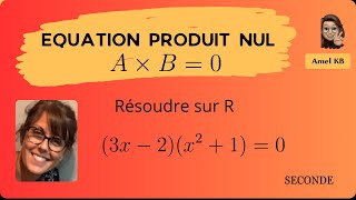 Seconde Equation produit nul [upl. by Anaoy991]