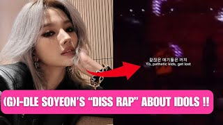 GIDLE Soyeon’s “Diss Rap” About Idols Causes Reactions Online [upl. by Tove]