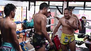 Muay Thai Techniques  How to Finish Strong in the Clinch ft The GOAT Saenchai  YOKKAO Fight Team [upl. by Ralyt675]