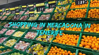 🇪🇸Prices in Tenerife 2022 Canary Island Walking tour in Mercadona supermarket 19112022 [upl. by Osmo84]