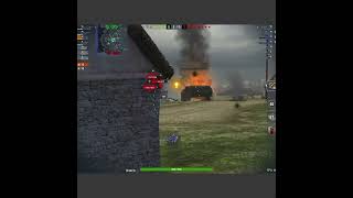 World Of Tanks Blitz ‘ Russian Kv2 One Shot Kill  German Nashorn 671 wot worldoftanks blitz [upl. by Skutchan]