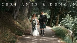 Bride Has Her Horse as Guest of Honour  Dunkeld House Hotel Wedding [upl. by Lindly]