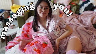 ASMR Cozy Massage Roleplay Personal Attention Fast Fabric Sounds Rambles [upl. by Diba]