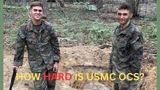 How hard is USMC OCS  the craziest thing I did at OCS [upl. by Uriel]